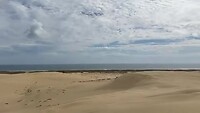 Bovenop de zandduinen