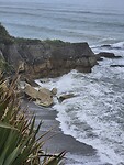 Kust bij Pancakerocks