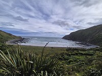 Uitzicht Roaring Bay