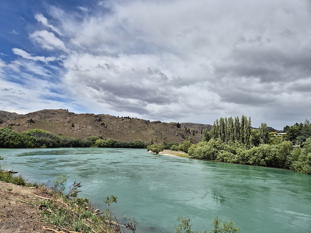 Clutha River bij Alexandra