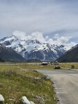Uitzicht op Mount Cook