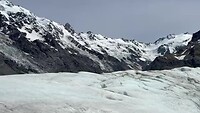 Gletsjer vanuit heli