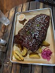 Klein stukje spare ribs