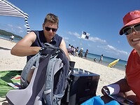 Yahtzee op het strand