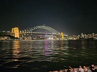 Harbour Bridge verlicht
