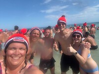 Selfie time in het water