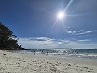 Zon zee en strand