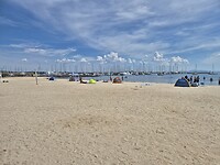 Uitzicht op de haven