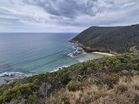 Uitzicht baai Teddy's Lookout