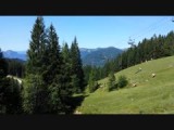 Dachstein West (vanuit Russbach omhoog) met een treintje van de ene alm naar de nadere (2015)