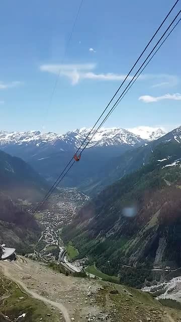 timelapse naar de top van de Monte Bianco (juni 2017)