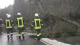 slecht weer in de buurt van Bad Suderode (januari 2018)