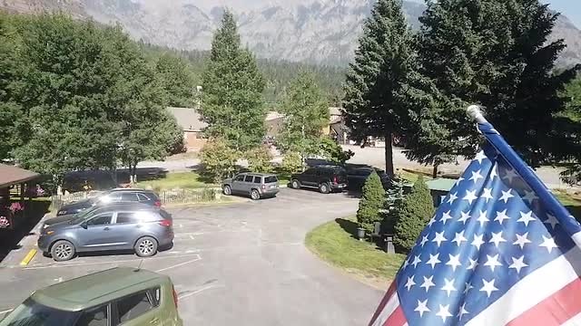 Uitzicht vanaf ons hotel in Ouray ( Colorado 2018)