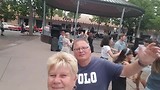 dansen op het Plaza Santa Fe plein (2018)