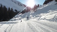 Genieten tijdens de winter wandeling