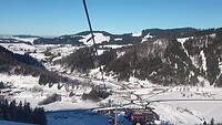Timelapse Hündlebahn Oberstaufen januari 2022
