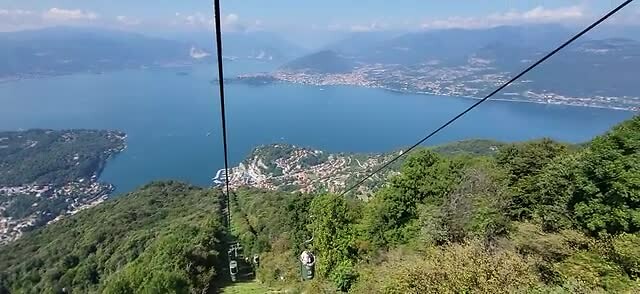 Zicht op Lago Maggiore augustus 2025
