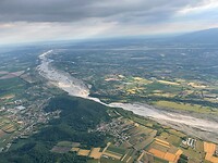 Uitzicht in de lucht