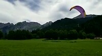 9-7 Landing La Clusaz