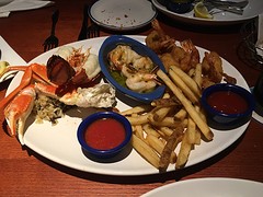 Eten bij Red Lobster