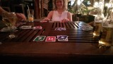 Night games on the beach