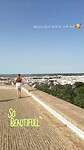 Het uitzicht vanuit Santa Ana