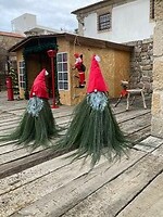 Creatief met kurk, o nee, kerst