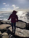 Uitwaaien aan de Atlantische kust