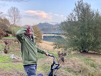 Eindelijk de brug gevonden waar we overheen moesten