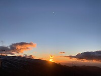 Zonsondergang op de Pico de Veleta