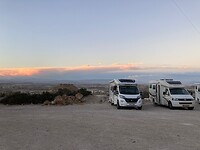 Onze camperplek in Mojácar