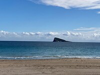 De befaamde rots van Benidorm