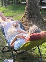 Lekker samen genieten van het zonnetje