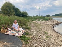 Even een picknick tussendoor