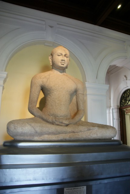 In het museum
