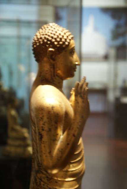 In het museum