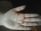 Een vals moonstone als aandenken.