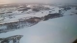 Zweden vanaf boven gezien