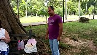 Meet the family in the park