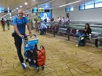 16 juli - de laatste foto in Singapore