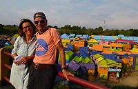 22 juli - de gekleurde huizen in Malang