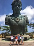 12 augustus - in het Garuda Wishnu Kencana park