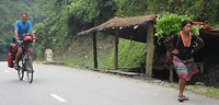 26 september - zo bijzonder om hier te fietsen, we blijven foto's maken