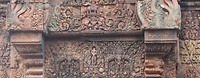 Banteay Srei - ingezoomd