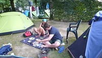 24-8, we eten zalm met een salade