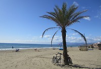 5-11, het strand bij Elviria