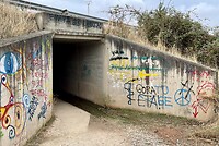 Overal zie je graffiti