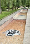 Alles in Logrono ademt de Jacobsschelp / Camino
