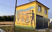 Steeds weer de opbeurende woorden : Buen Camino’.