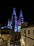 Santa Maria Cathedral (Burgos)  by night
